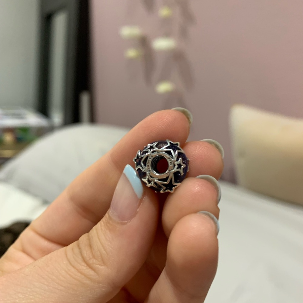 Blue star Pandora charm